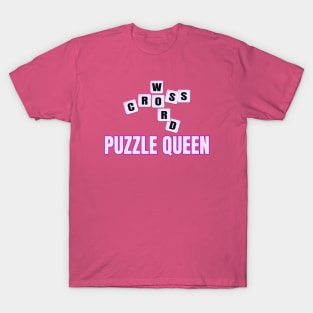 Crossword Puzzle Queen T-Shirt